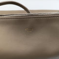 Pre-owned Celine Fortune cookie khaki Leather  shoulderbag | stylenewstar