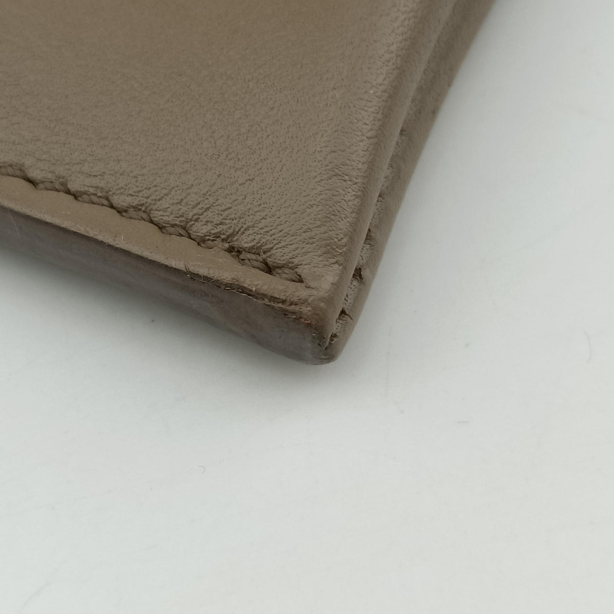 Pre-owned Celine Fortune cookie khaki Leather  shoulderbag | stylenewstar