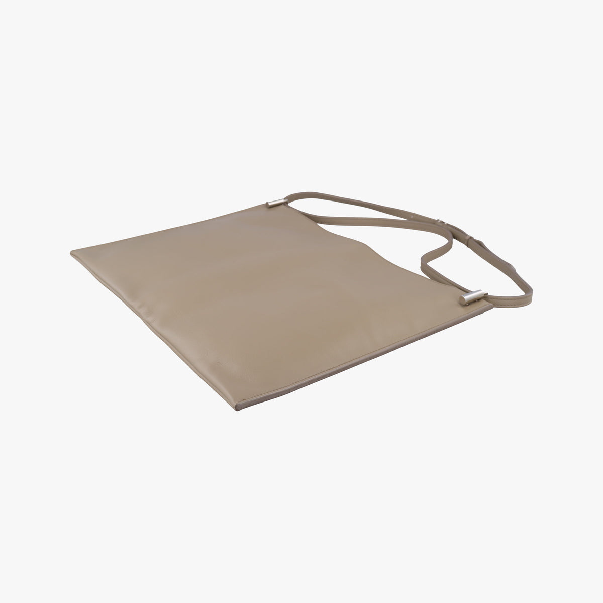 Pre-owned Celine Fortune cookie khaki Leather  shoulderbag | stylenewstar
