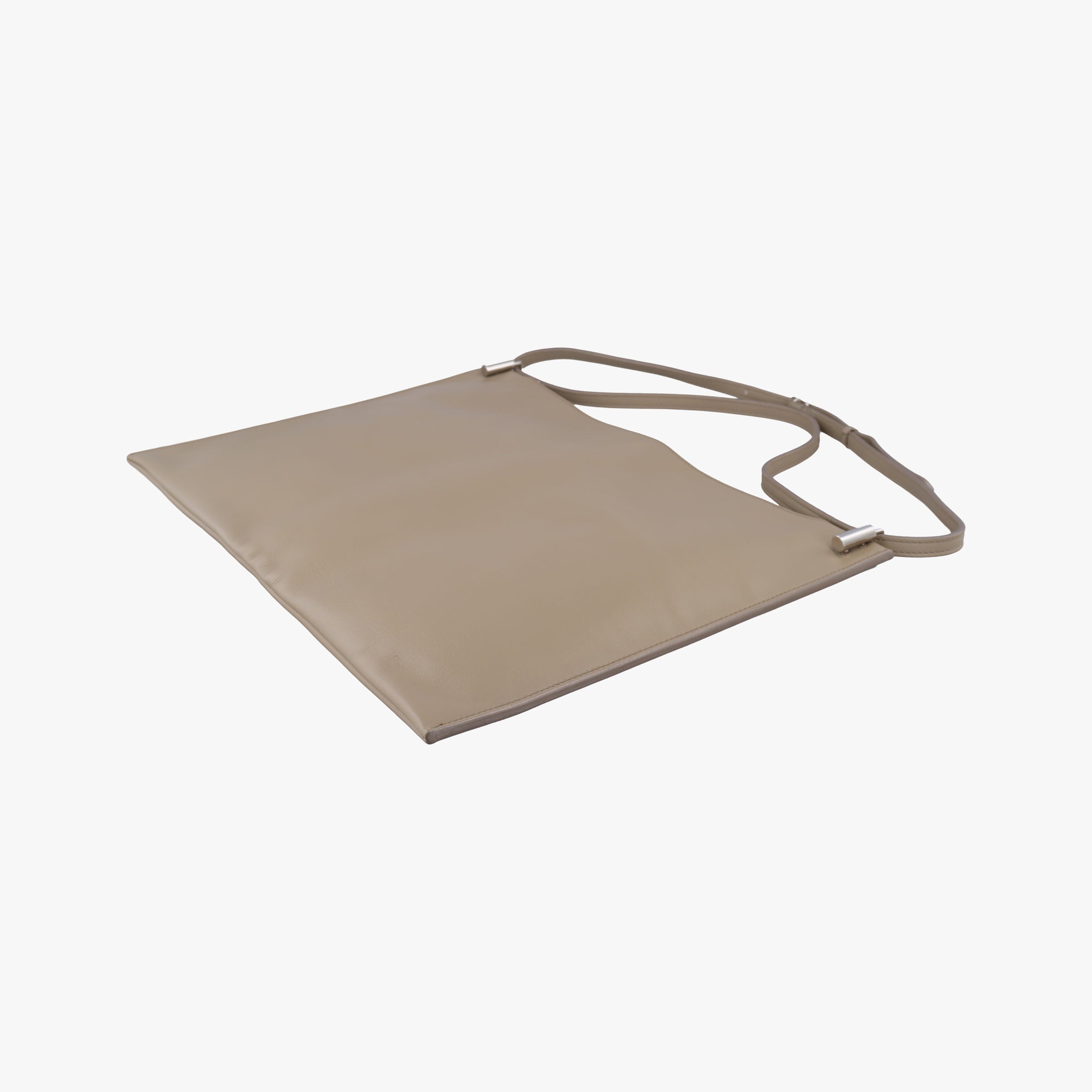 Pre-owned Celine Fortune cookie khaki Leather  shoulderbag | stylenewstar