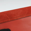Pre-owned Chloe FAYE Red Suede × leather  shoulderbag | stylenewstar
