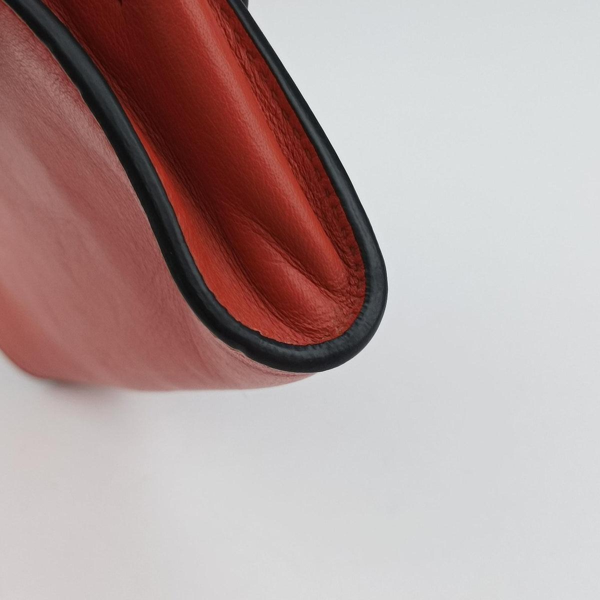 Pre-owned Chloe FAYE Red Suede × leather  shoulderbag | stylenewstar
