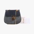 DREW Blue Suede×Leather 03 14 70 65 6ドリュー ブルー スエード×レザー 03 14 70 65 6