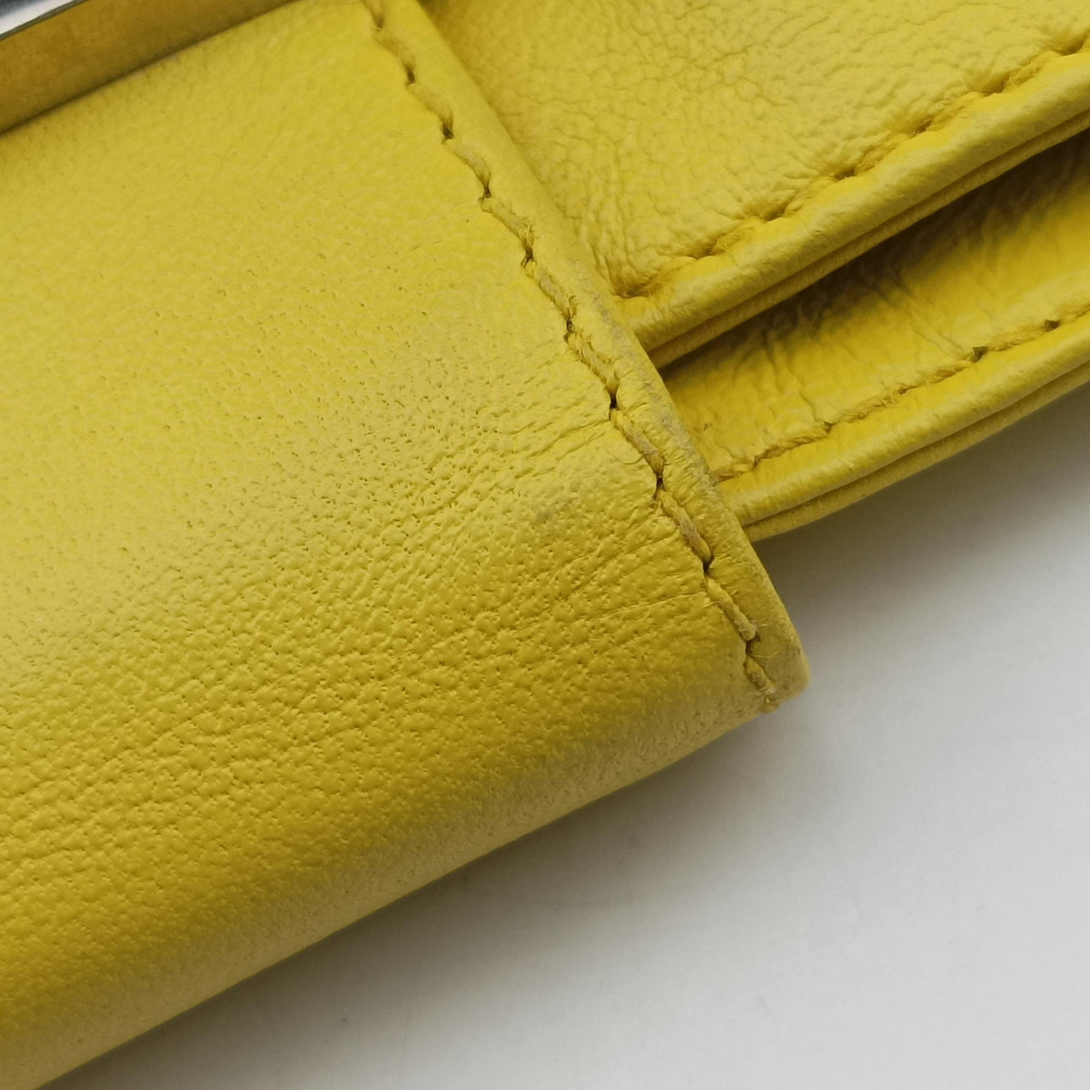 Color Block Baguette Yellow Leather 26685 2354/26685/008パンプキンママバゲット イエロー レザー 26685 2354/26685/008