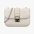 Rockstud Glam Lock White Leather Lot number unknownロックスタッズグラムロック ホワイト レザー 製番不明