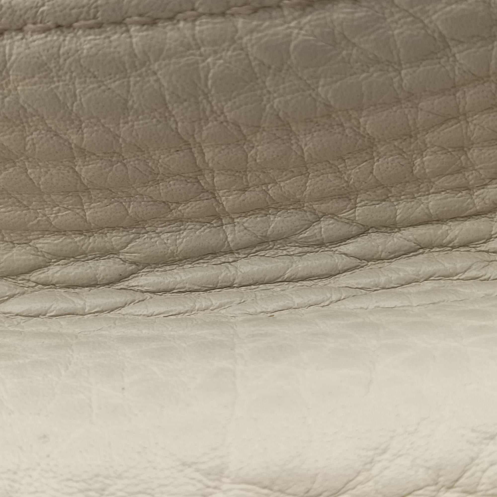 Rockstud Glam Lock White Leather Lot number unknownロックスタッズグラムロック ホワイト レザー 製番不明