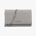 Logo Chain Grey Leather GU0154ロゴチェーン グレー レザー GU0154