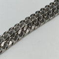 Logo Chain Grey Leather GU0154ロゴチェーン グレー レザー GU0154