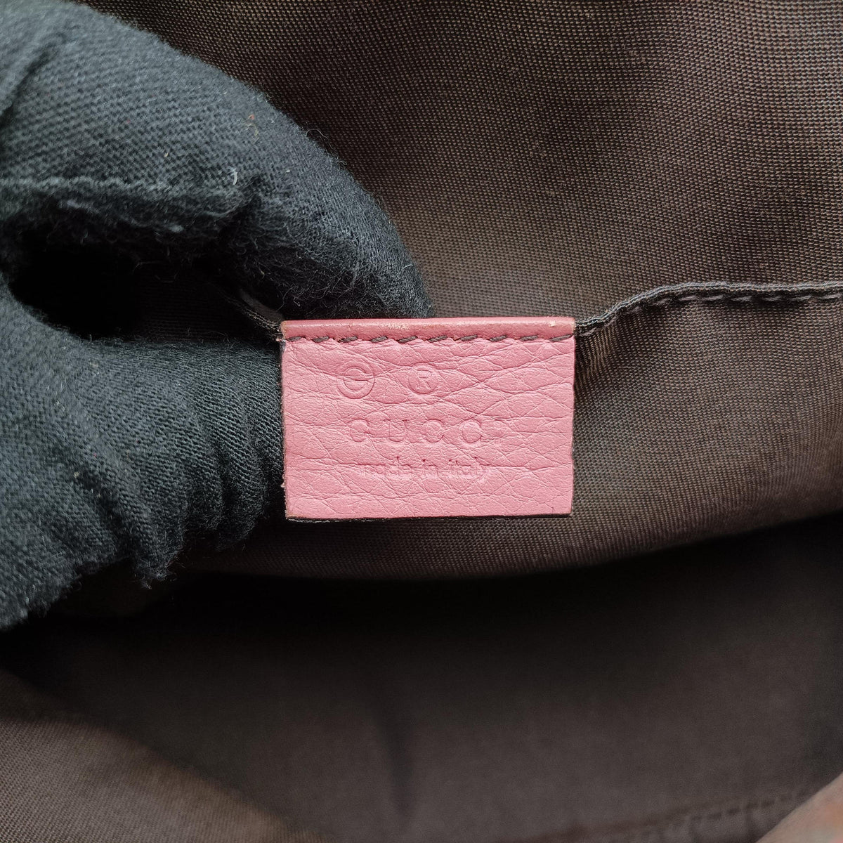 Microguccissima dome Pink Leather 341504 A019202389マイクログッチシマ ドーム ピンク レザー 341504 A019202389