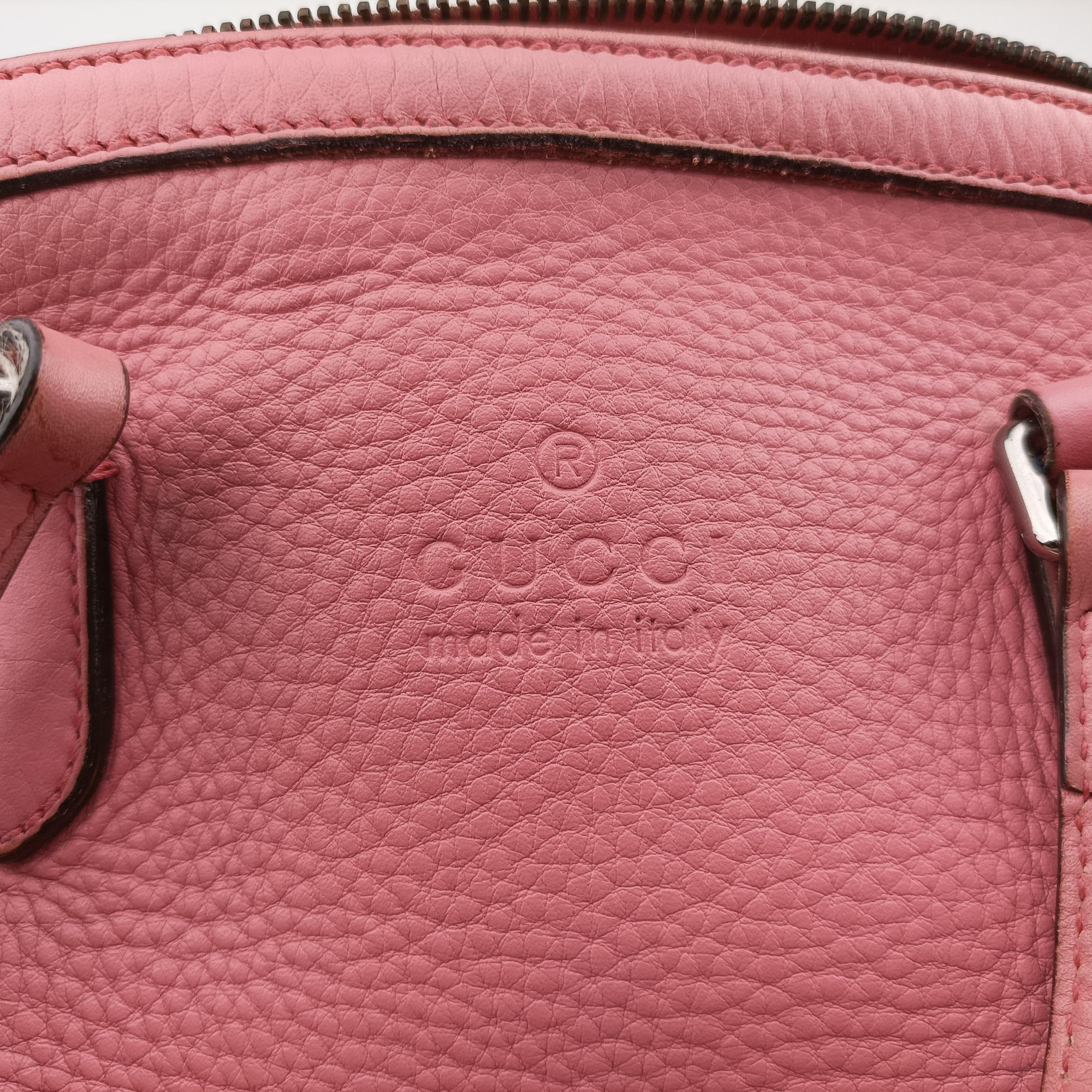 Microguccissima dome Pink Leather 341504 A019202389マイクログッチシマ ドーム ピンク レザー 341504 A019202389