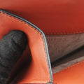 Intrecciato OrangeRed lambskin B04579736Xイントレチャート オレンジレッド ラムスキン B04579736X
