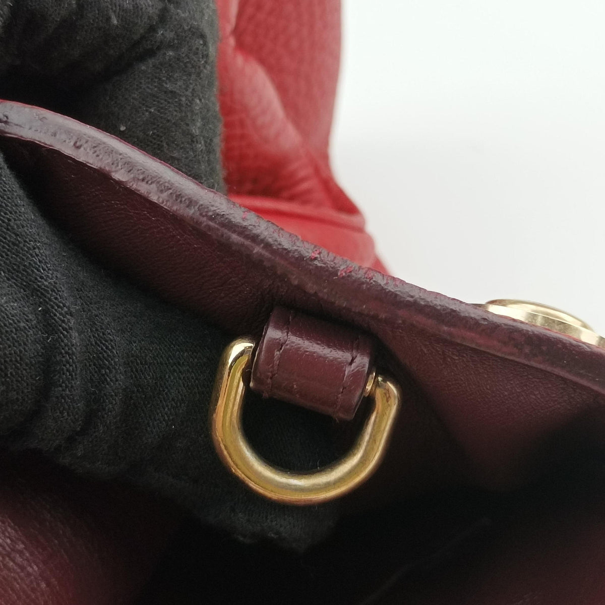 Diorissimo Red Leather ID-0126ディオリッシモ レッド レザー ID-0126