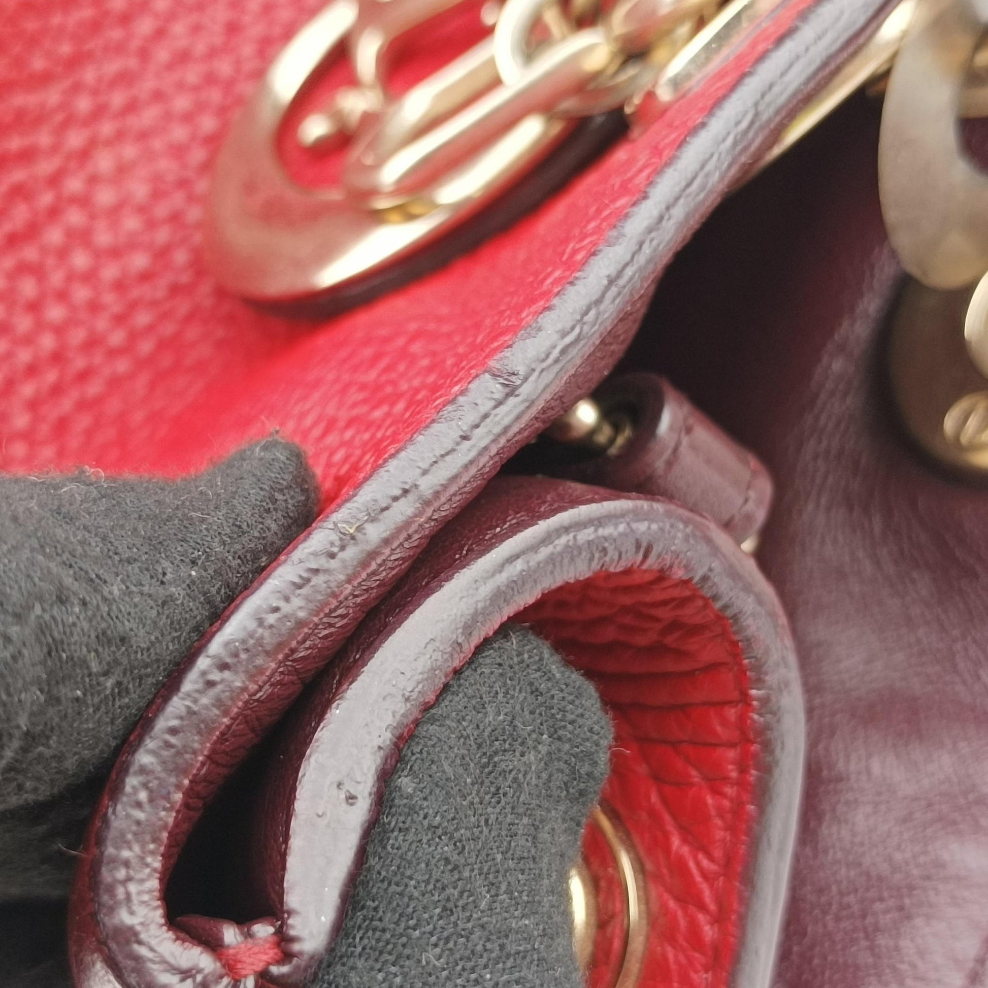 Diorissimo Red Leather ID-0126ディオリッシモ レッド レザー ID-0126