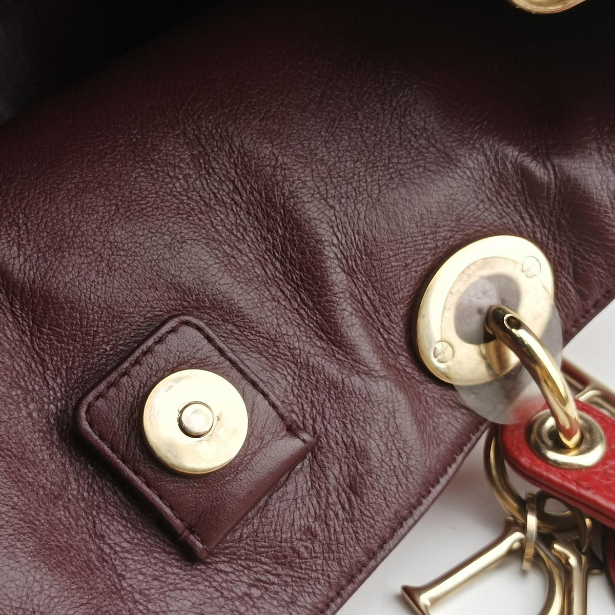 Diorissimo Red Leather ID-0126ディオリッシモ レッド レザー ID-0126