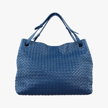 Garuda Intrecciato Blue lambskin 179320 B02918652Vガルダ イントレチャート ブルー ラムスキン 179320 B02918652V