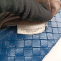Garuda Intrecciato Blue lambskin 179320 B02918652Vガルダ イントレチャート ブルー ラムスキン 179320 B02918652V