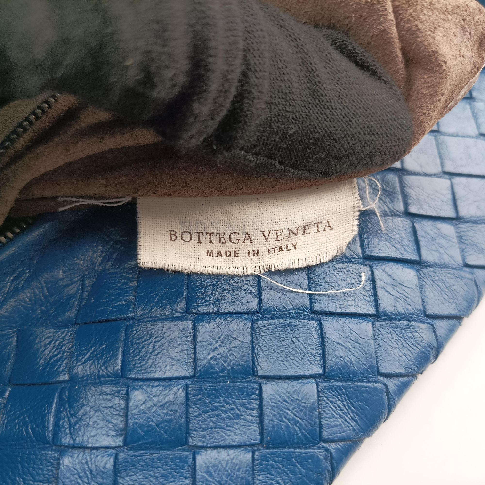 Garuda Intrecciato Blue lambskin 179320 B02918652Vガルダ イントレチャート ブルー ラムスキン 179320 B02918652V