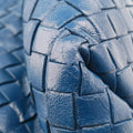 Garuda Intrecciato Blue lambskin 179320 B02918652Vガルダ イントレチャート ブルー ラムスキン 179320 B02918652V