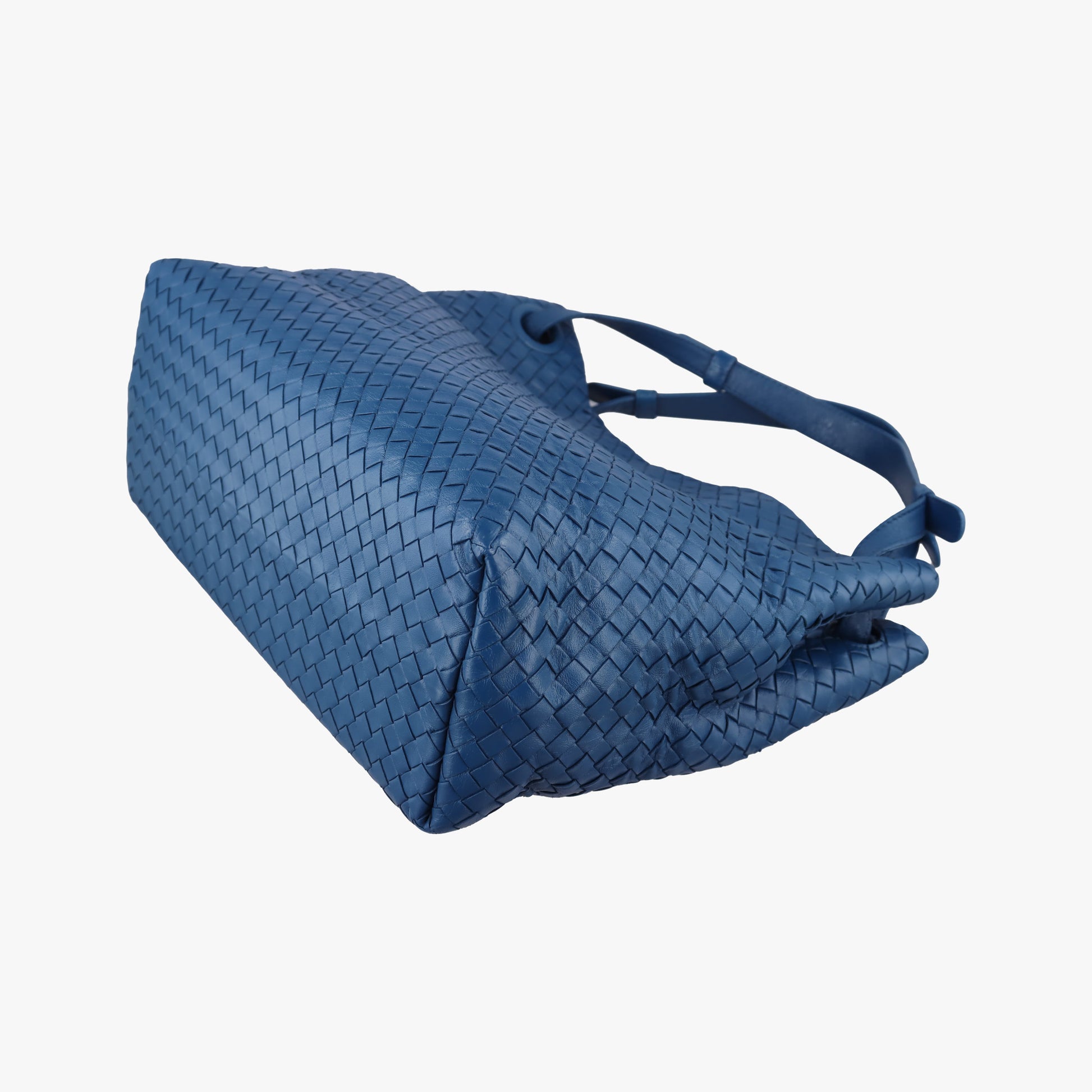 Garuda Intrecciato Blue lambskin 179320 B02918652Vガルダ イントレチャート ブルー ラムスキン 179320 B02918652V