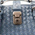 Roma Intrecciato Navy lambskin B06615315Vローマ イントレチャート ネイビー ラムスキン B06615315V