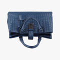 Roma Intrecciato Navy lambskin B06615315Vローマ イントレチャート ネイビー ラムスキン B06615315V