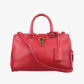 Y Ligne Petit Cabas Red Leather 311210 311210.001998Yライン プチカバス レッド レザー 311210 311210.001998