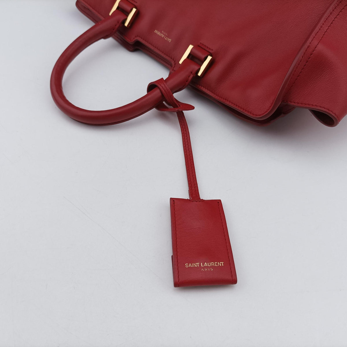 Y Ligne Petit Cabas Red Leather 311210 311210.001998Yライン プチカバス レッド レザー 311210 311210.001998