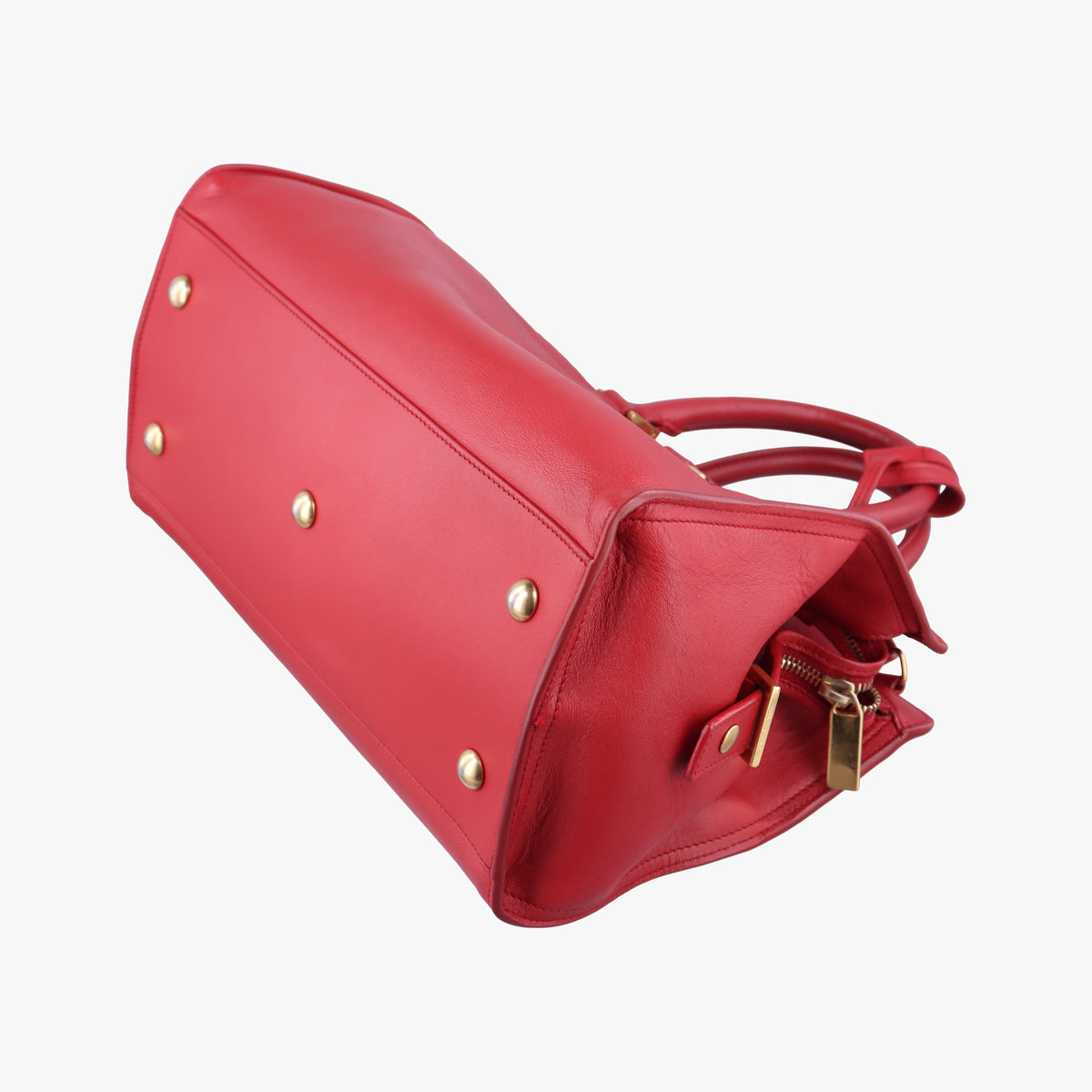 Y Ligne Petit Cabas Red Leather 311210 311210.001998Yライン プチカバス レッド レザー 311210 311210.001998