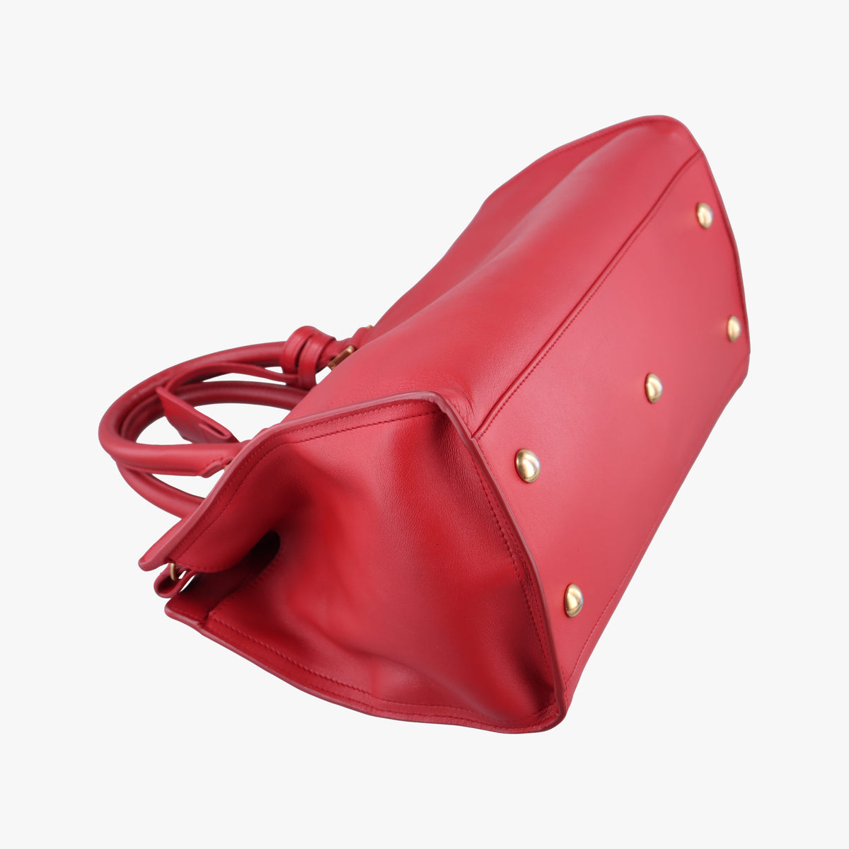 Y Ligne Petit Cabas Red Leather 311210 311210.001998Yライン プチカバス レッド レザー 311210 311210.001998