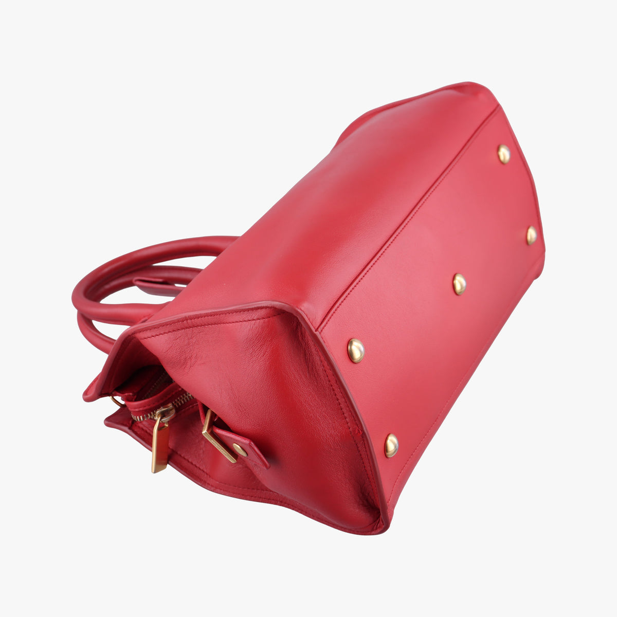 Y Ligne Petit Cabas Red Leather 311210 311210.001998Yライン プチカバス レッド レザー 311210 311210.001998