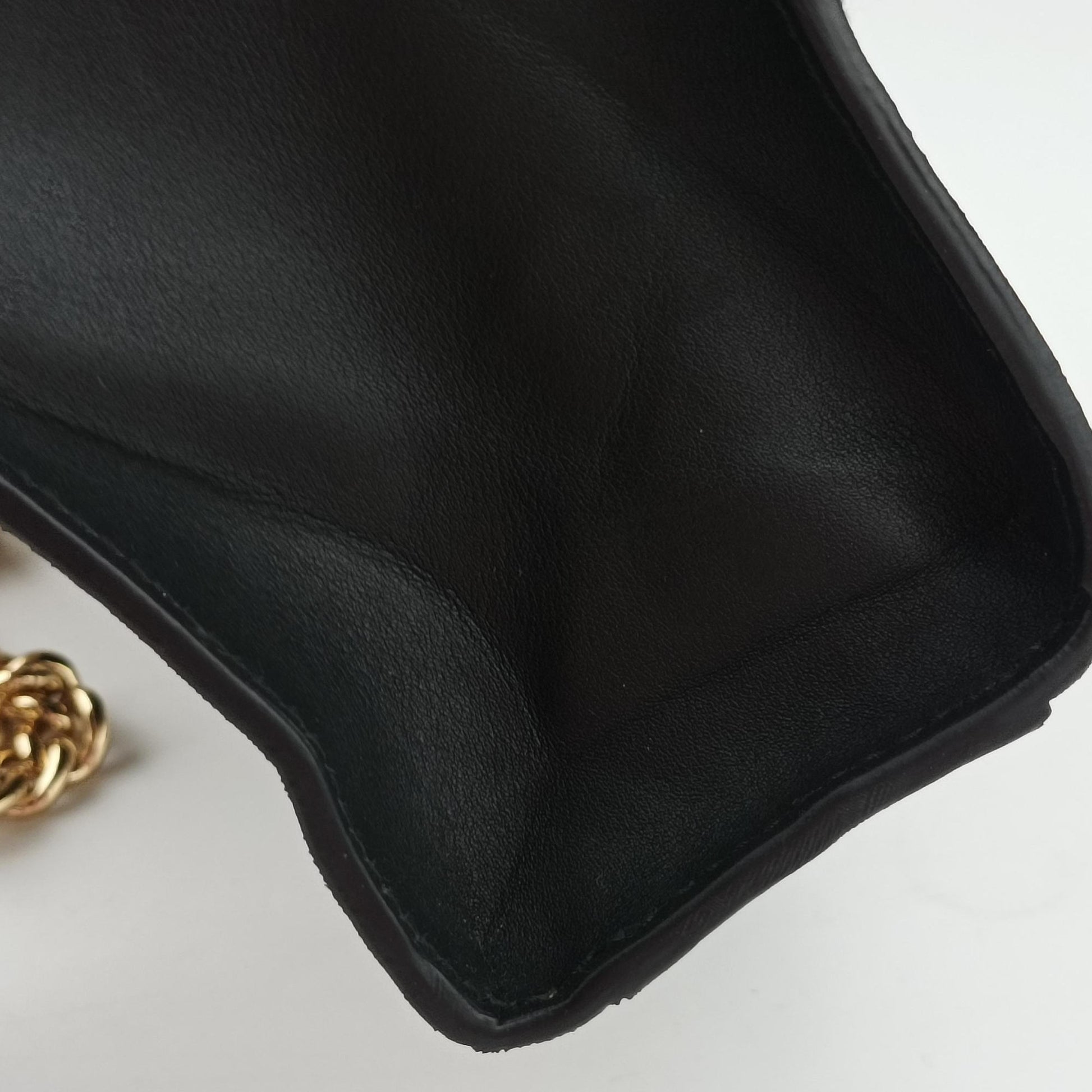 Padlock Brown PVC coated canvas×leather 409487 G032232956パドロック ブラウン PVCコーティングキャンバス×レザー 409487 G032232956