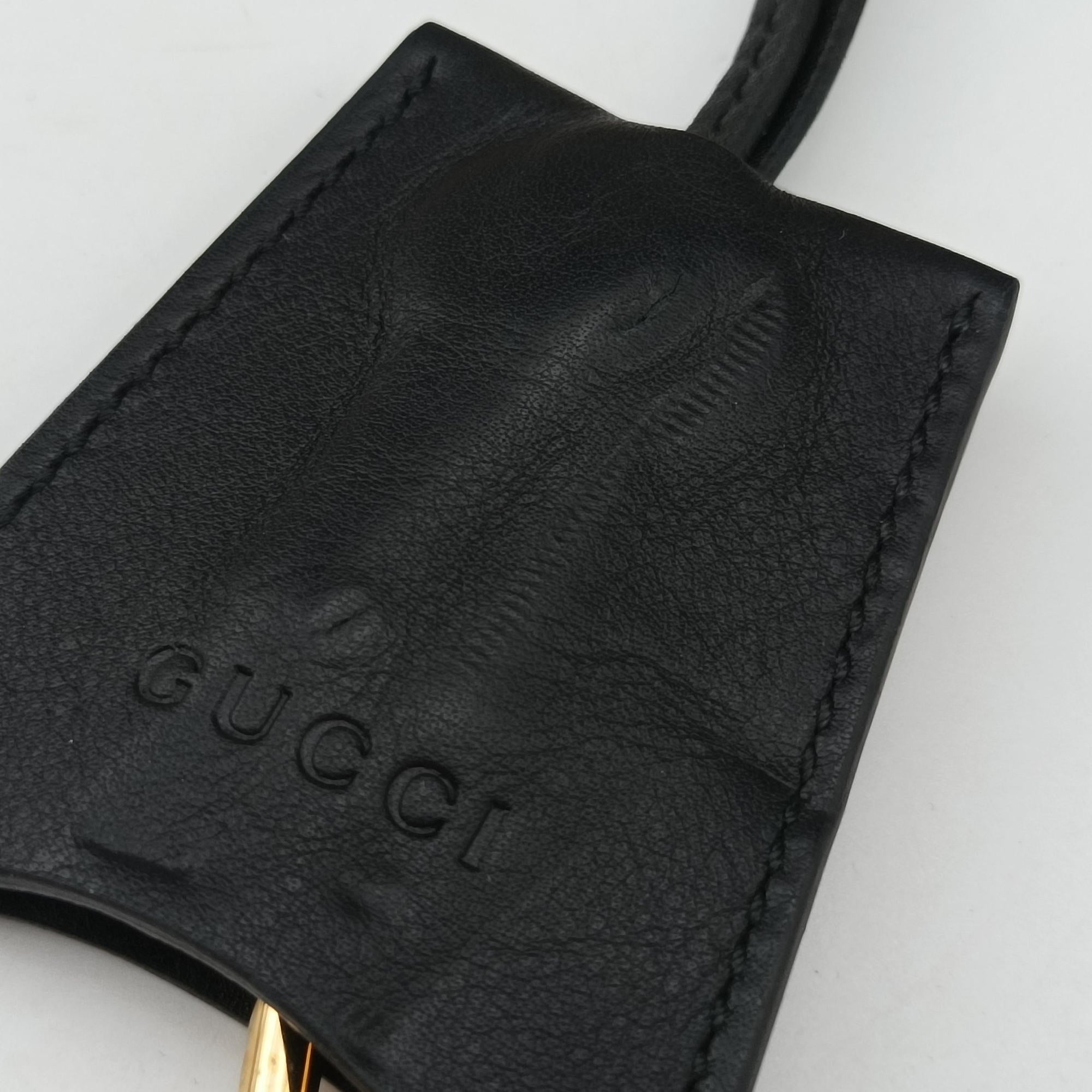 Padlock Brown PVC coated canvas×leather 409487 G032232956パドロック ブラウン PVCコーティングキャンバス×レザー 409487 G032232956