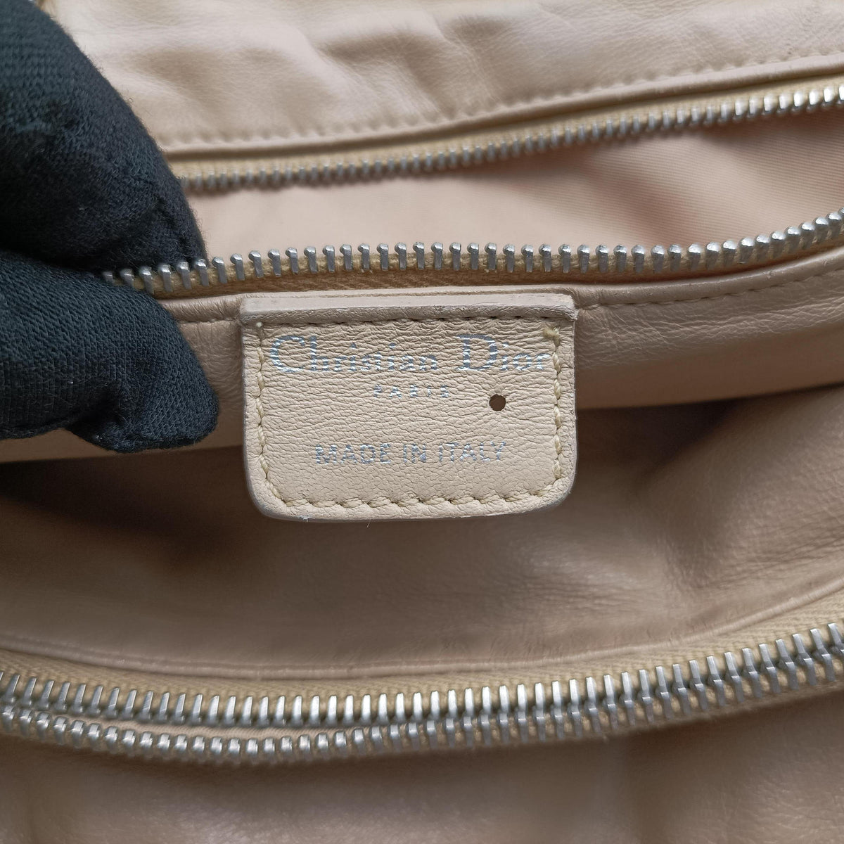 Lady Dior Avenue Tote Beige lambskin 96-MA-1027レディ ディオール アベニュー トート ベージュ ラムスキン 96-MA-1027