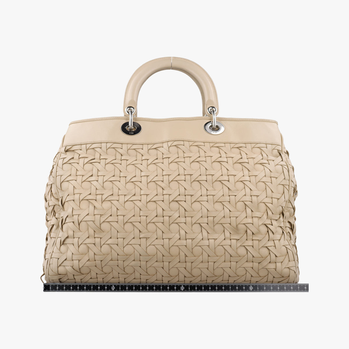 Lady Dior Avenue Tote Beige lambskin 96-MA-1027レディ ディオール アベニュー トート ベージュ ラムスキン 96-MA-1027