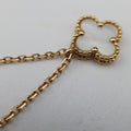 Sweet Alhambra White×Gold AU750 ARF69100 JB031499スイート アルハンブラ ホワイト×ゴールド AU750 ARF69100 JB031499