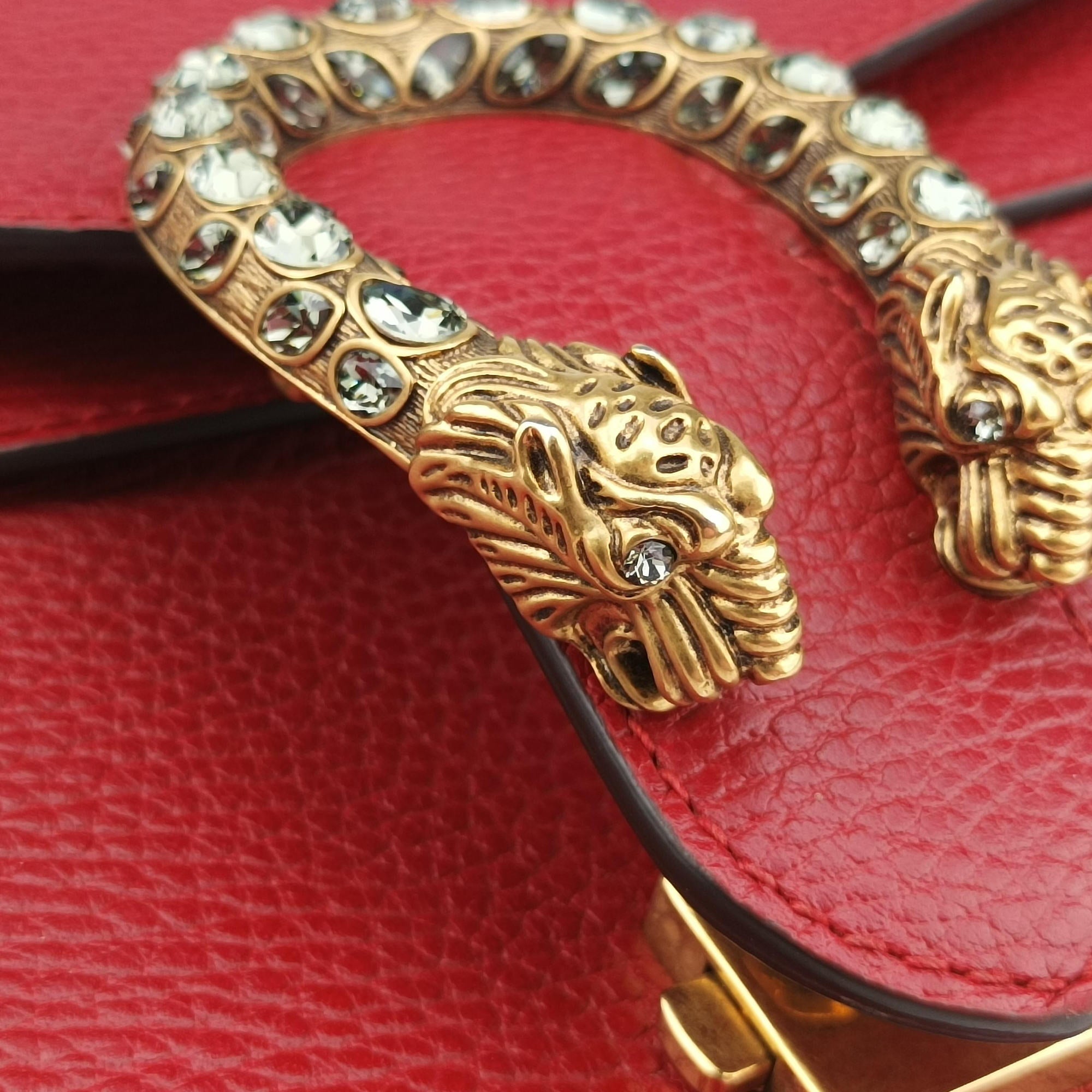 Dionysus Red Leather 400249 E021685976ディオニュソス レッド レザー 400249 E021685976