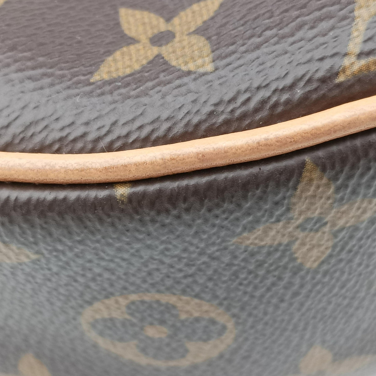 Pre-owned Louis Vuitton LOOP Brown×Beige Monogram Canvas M81098 shoulderbag | stylenewstar