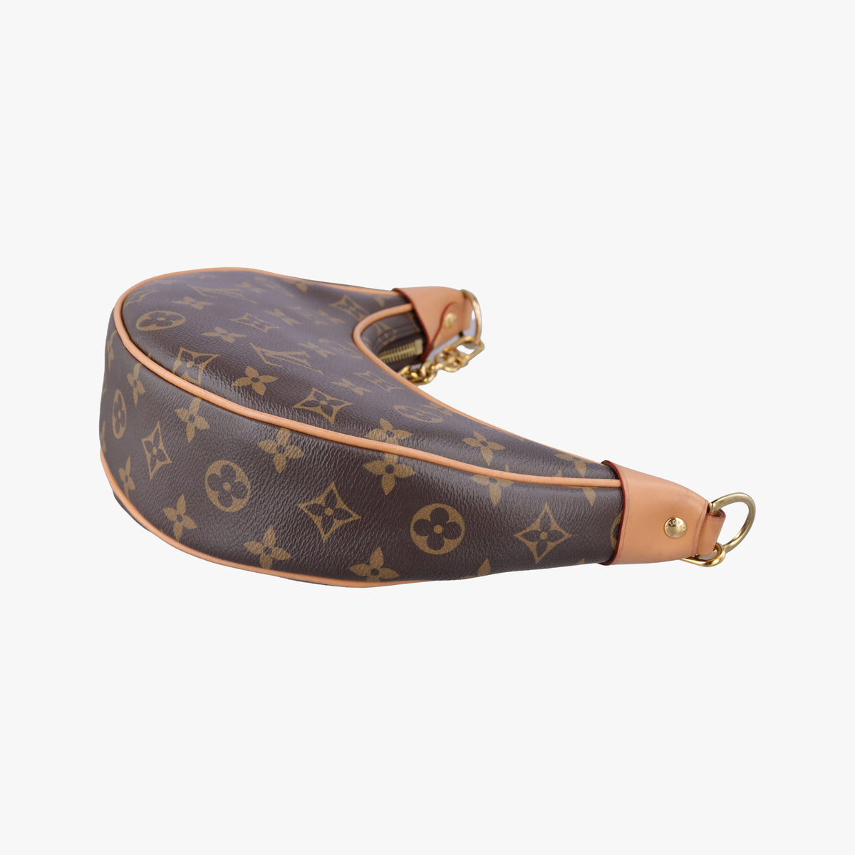 Pre-owned Louis Vuitton LOOP Brown×Beige Monogram Canvas M81098 shoulderbag | stylenewstar