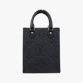 Petite Sac Plat Noir Monogram Empreinte M81417 IC Chipプティットサックプラ ノワール モノグラムアンプラント M81417 ICチップ