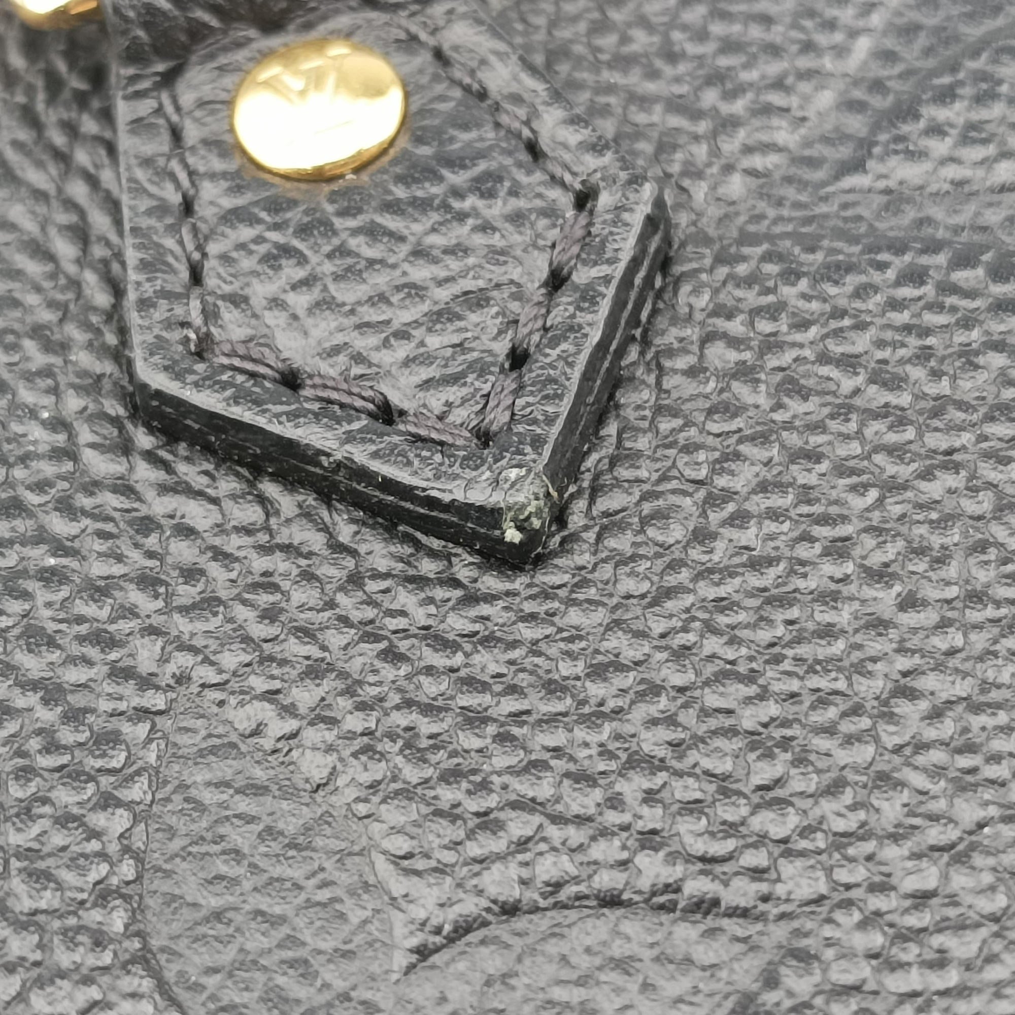 Petite Sac Plat Noir Monogram Empreinte M81417 IC Chipプティットサックプラ ノワール モノグラムアンプラント M81417 ICチップ