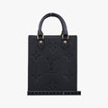 Petite Sac Plat Noir Monogram Empreinte M81417 IC Chipプティットサックプラ ノワール モノグラムアンプラント M81417 ICチップ