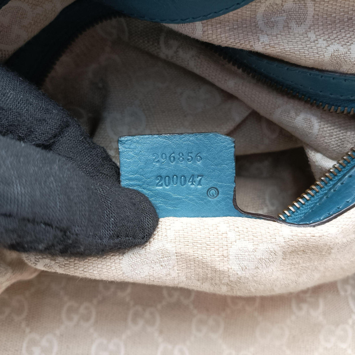 Soft Stirrup Blue Leather 296856 H014414701ソフト スターラップ ブルー レザー 296856 H014414701