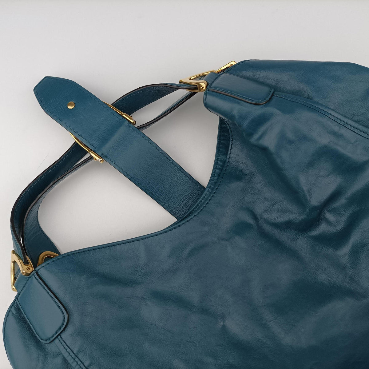 Soft Stirrup Blue Leather 296856 H014414701ソフト スターラップ ブルー レザー 296856 H014414701
