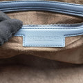 Pre-owned Bottega Veneta Nodini Blue lambskin  shoulderbag | stylenewstar