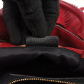 Pre-owned Burberry Prorsum Shrimpton Tassel Red Grained Calfskin × Suede  handbag | stylenewstar