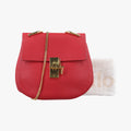 Secondhand Chloe DREW Red Leather  shoulderbag | stylenewstar
