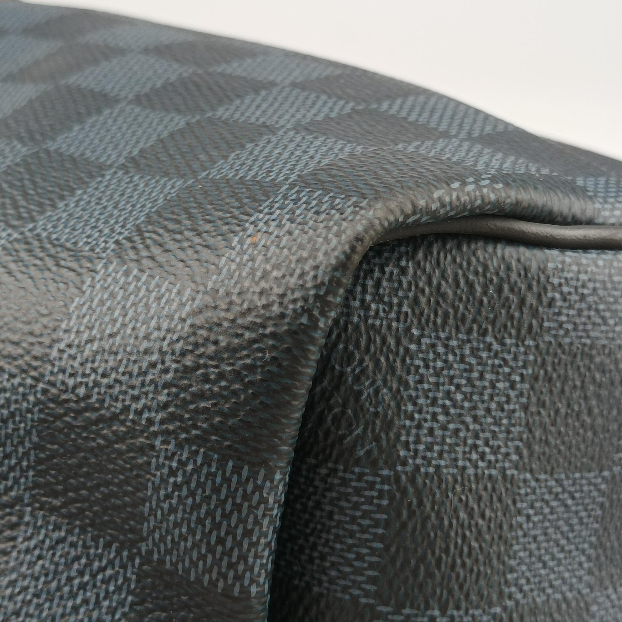 Keepall Bandouliere 45 Noir Damier Graphite N40166 DR1179 IC Chipキーポルバンドリエール45 ノワール ダミエグラフィット N40166 DR1179 ICチップ