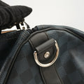 Keepall Bandouliere 45 Noir Damier Graphite N40166 DR1179 IC Chipキーポルバンドリエール45 ノワール ダミエグラフィット N40166 DR1179 ICチップ