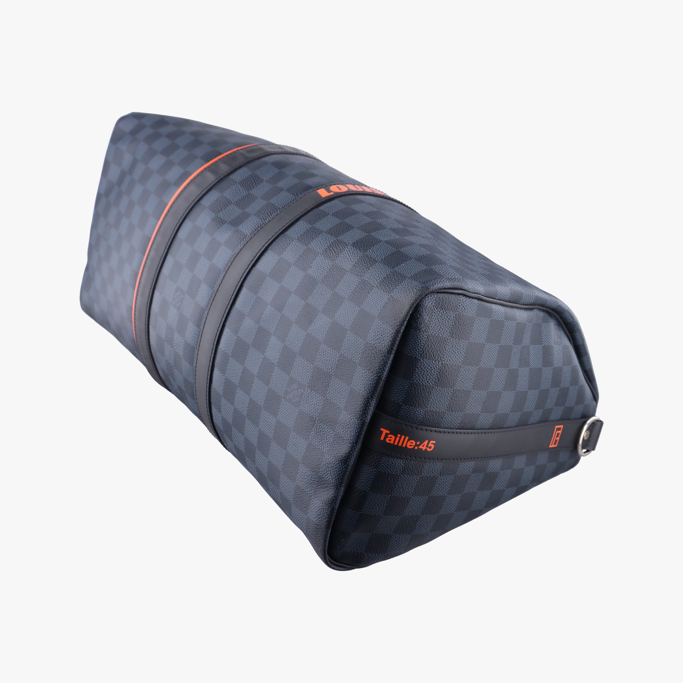 Keepall Bandouliere 45 Noir Damier Graphite N40166 DR1179 IC Chipキーポルバンドリエール45 ノワール ダミエグラフィット N40166 DR1179 ICチップ
