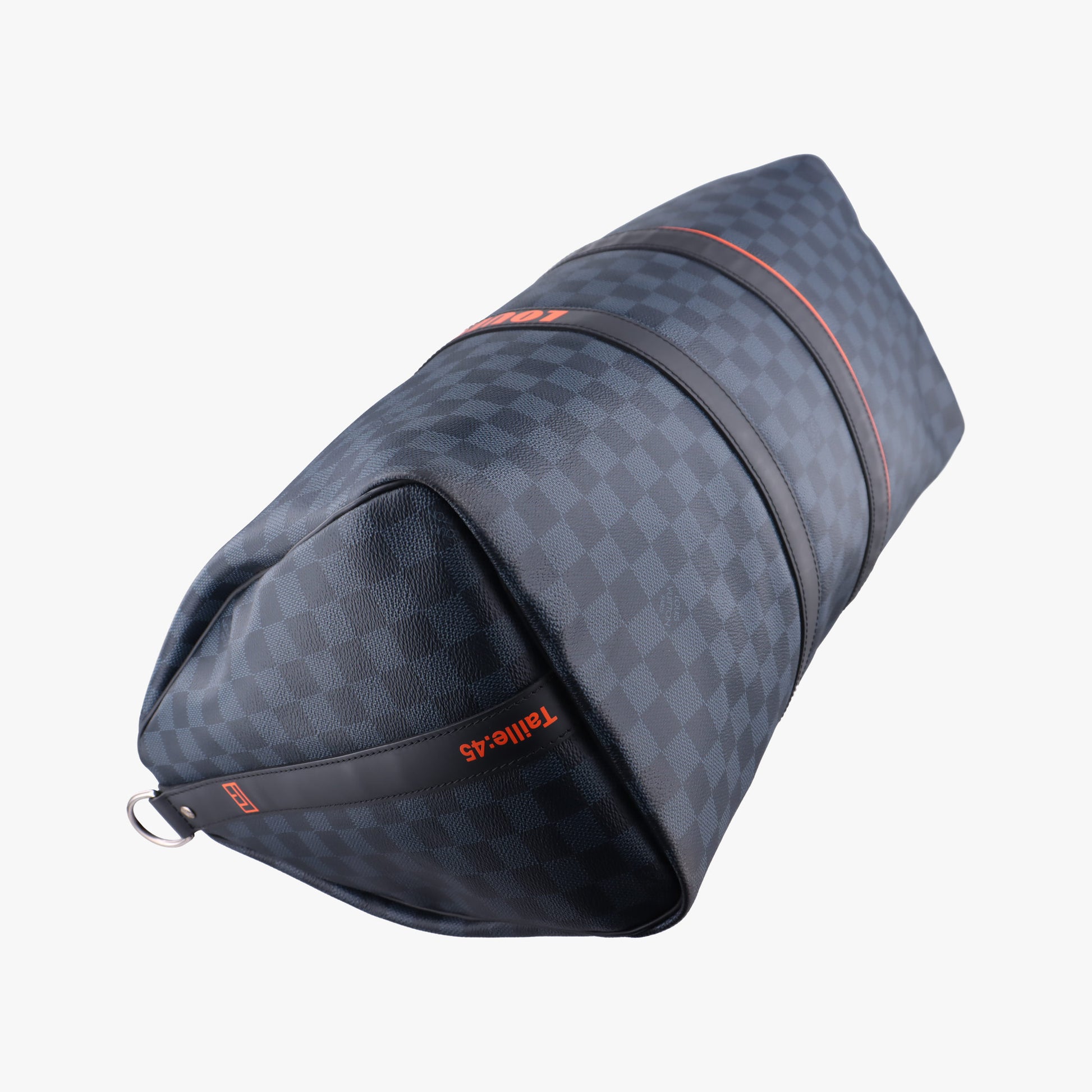 Keepall Bandouliere 45 Noir Damier Graphite N40166 DR1179 IC Chipキーポルバンドリエール45 ノワール ダミエグラフィット N40166 DR1179 ICチップ